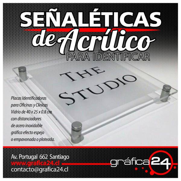 LETREROS, CARTELES EN ACRILICO
