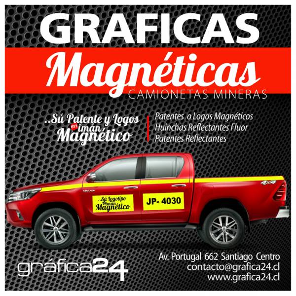 GRAFICAS MAGNETICAS PARA CAMIONETAS