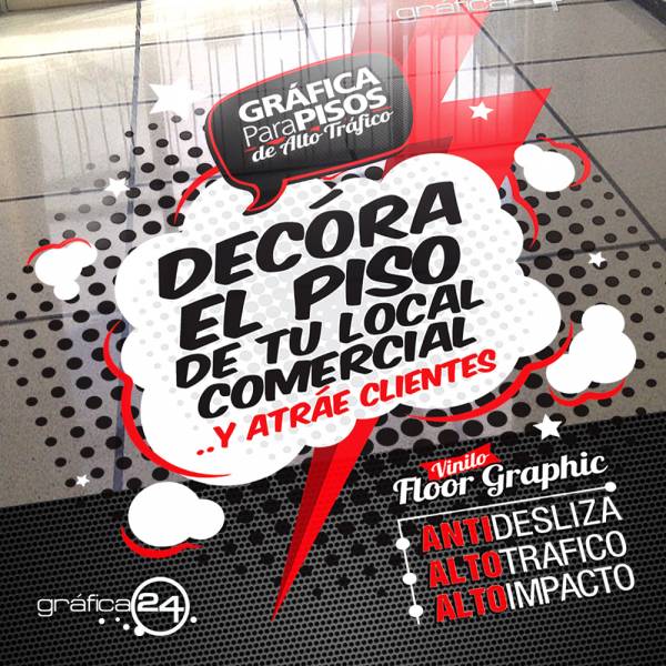 LOGOTIPOS EN FLOOR GRAPHICS