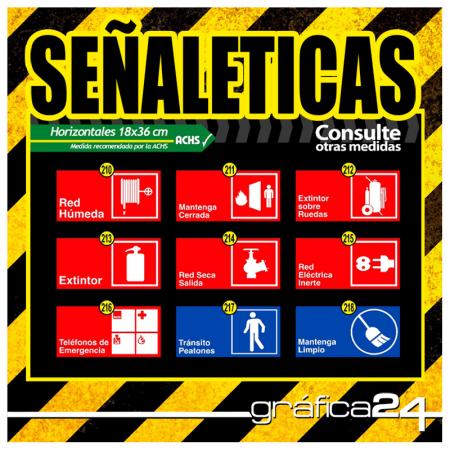 SEÑALETICAS DE SEGURIDAD Y PREVENCION