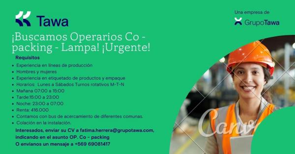 OPERARIOS DE PRODUCCIÓN