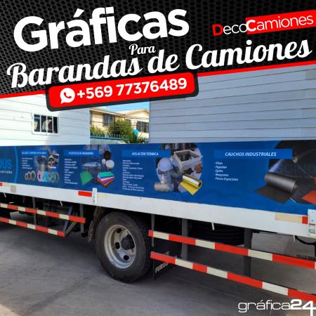GRAFICAS ADHESIVAS BARANDAS DE CAMIONES