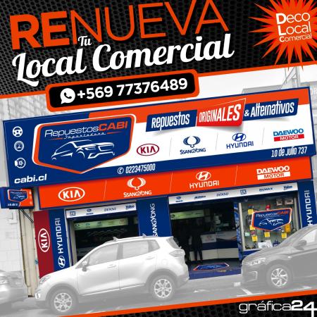 RE DECORA TU TIENDA COMERCIAL
