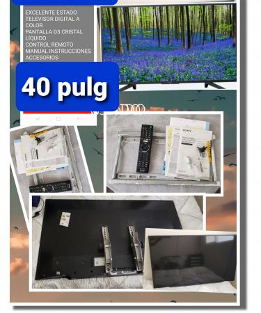 TV SONY 40 PULGADAS. LED MODELO BRAVIA 