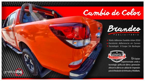 BRANDING PUBLICITARIO DE CAMIONETAS
