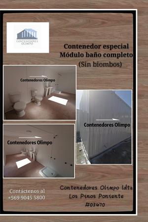 CONTENEDOR MÓDULO BAÑOS 