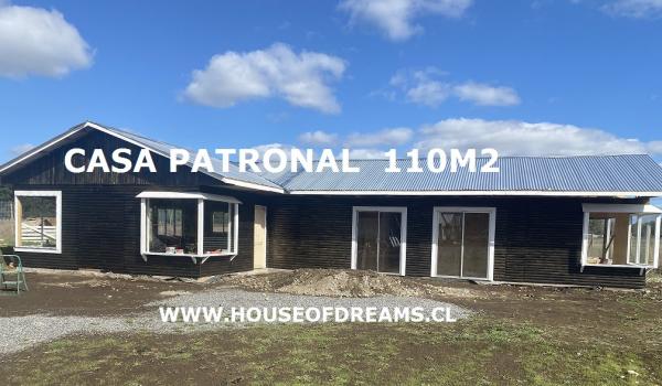 CONSTRUIMOS CASA PATRONAL 4 DORMITORIOS 2 BAÑOS