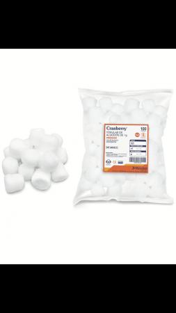 TORULAS DE ALGODON BOLSA 100 UNIDADES