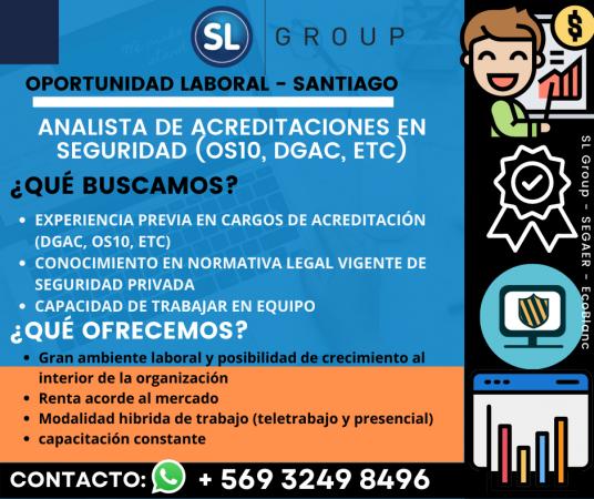ANALISTA DE ACREDITACIONES EN SEGURIDAD 
