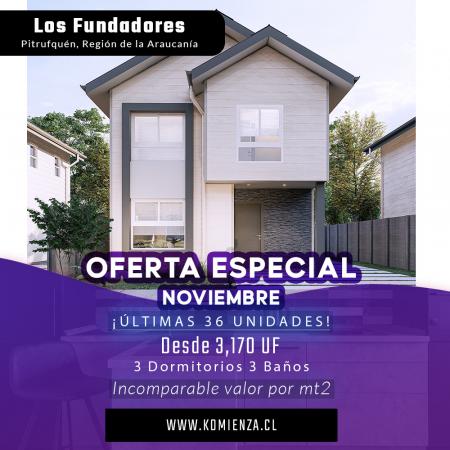 BARRIO LOS FUNDADORES - PITRUFQUÉN - KOMIENZA