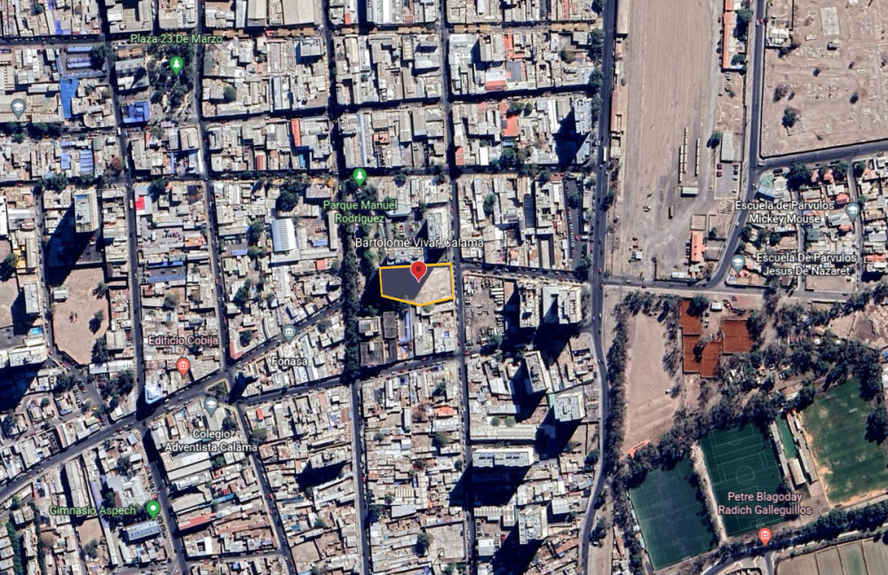 VENTA TERRENO CALAMA 30UF