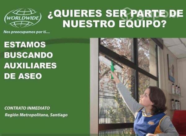 PERSONAL ASEO PARA  EDIFICIO LAS  CONDES
