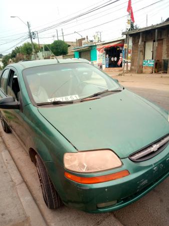 CHEVROLET AVEO COLOR VERDE 