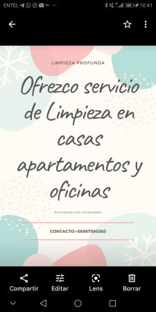 SERVICIOS DE LIMPIEZA POR DÍA