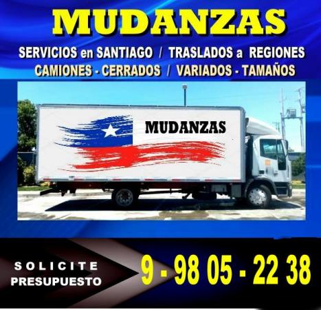 MUDANZAS - CAMIONES - AMPLIOS - CERRADOS