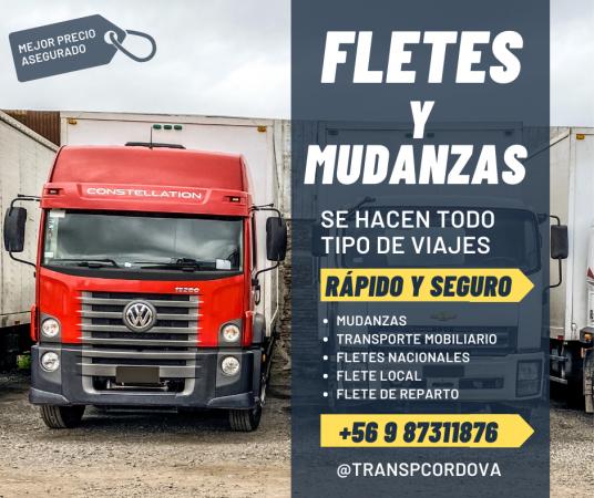 FLETES Y MUDANZAS A TODO CHILE