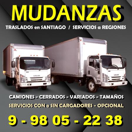 MUDANZAS - CAMIONES - AMPLIOS - CERRADOS