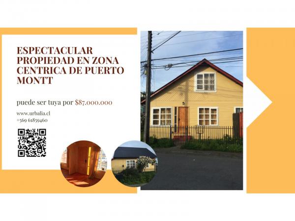 ESPECTACULAR AMPLIA CASA EN PUERTO MONTT