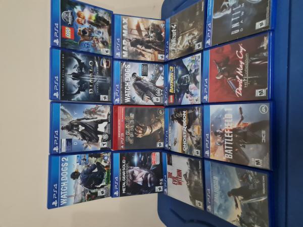JUEGOS DE PLAY STATION 4 ORIGINALES.