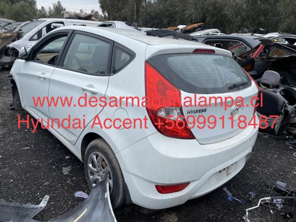 HYUNDAI ACCENT RB HATHBACK 2012 DESARME 