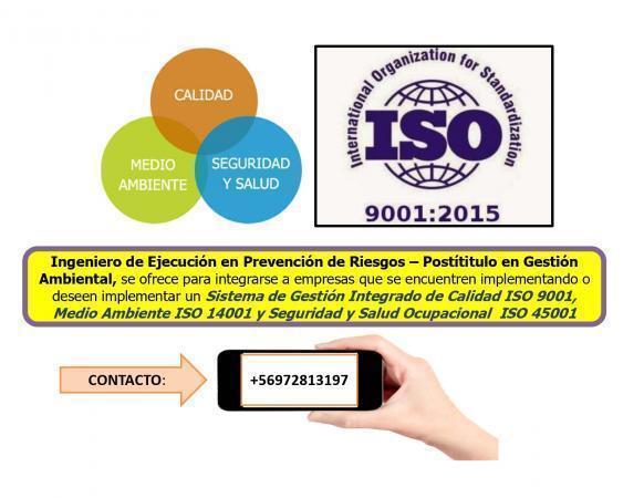 INGENIERO PREVENCIONISTA DE RIESGOS SGI