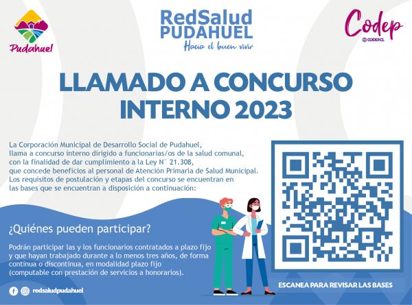 RED SALUD PUDAHUEL CONCURSO INTERNO 2023