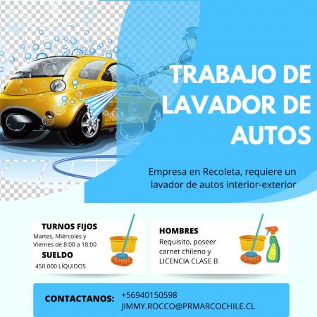 LAVADOR DE AUTOS