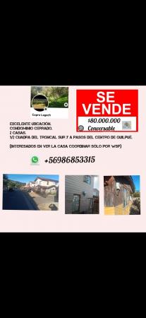 2 CASAS A PASOS DEL CENTRO 