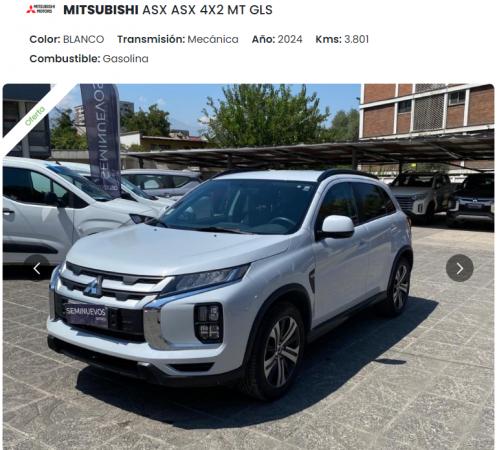 MITSUBISHI ASX 4X2 MT GLS
