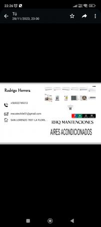 MANTENCIONES DE AIRES ACONDICIONADOS 