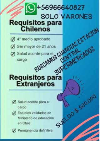 ESTAMOS CONTRATANDO CON O SIN OS-10