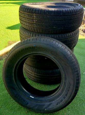 5 NEUMÁTICOS PIRELLI SCORPION ZERO 255/65/R17 