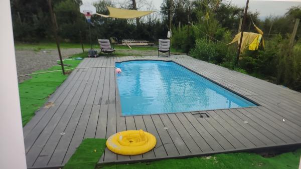 PARCELA CASA5000 METROS PISCINA RAPEL