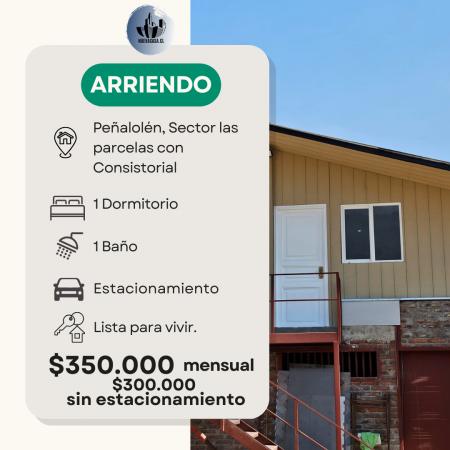 ARRIENDO SECTOR LAS PARCELAS 