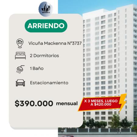 ARRIENDO VICUÑA MACKENNA 3737
