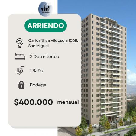 ARRIENDO CARLOS SILVA VILDOSOLA 1068
