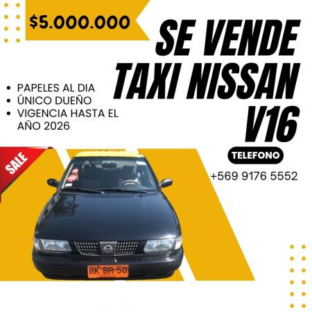 SE VENDE TAXI NISSAN V16