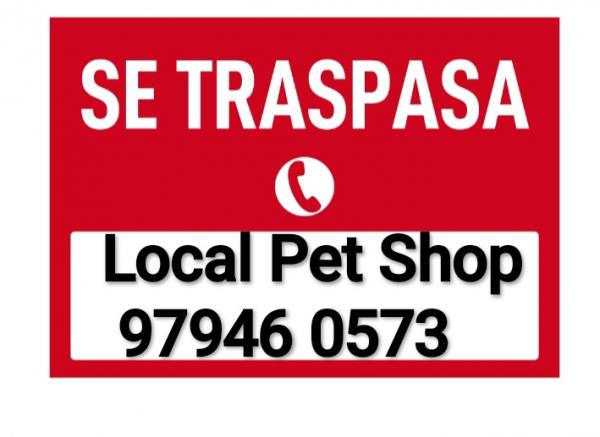 TRASPASO LOCAL PET SHOP METRO PLAZA CHACABUCO