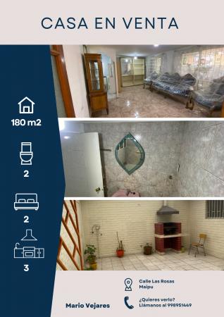CASA EN VENTA MAIPU