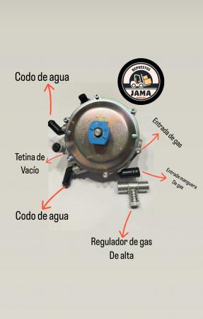 EQUIPO DE GAS GRUA HORQUILLA LOVATO 