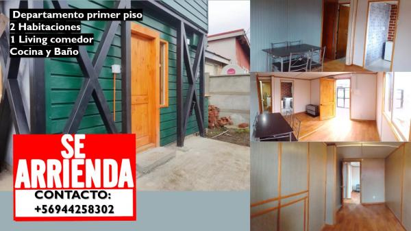ARRIENDO DEPARTAMENTO PRIMER PISO PUNTA ARENAS