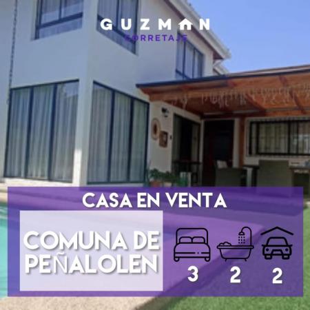 SE VENDE CASA EN PEÑALOLEN 
