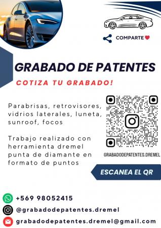 GRABADOS DE PATENTE CON DREMEL