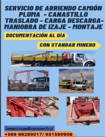 TRASLADOS MONTAJES MANIOBRAS CARGAS DESCARGAS 