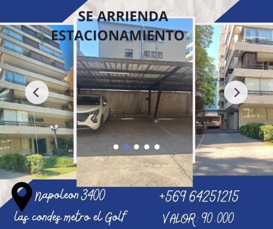 ARRIENDO ESTACIONAMIENTO
