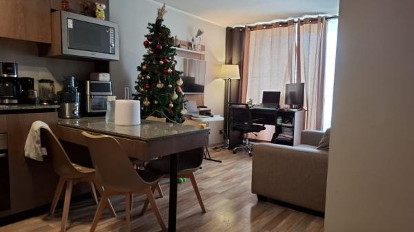 ARRIENDO DEPTO SEMI AMOBLADO