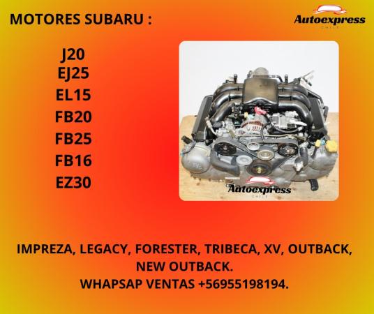 MOTOR SUBARU TRIBECA 3.0