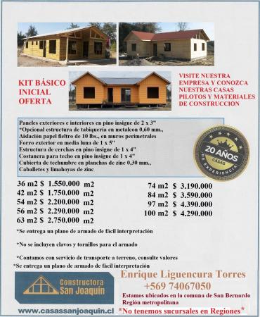 PREFABRICADAS KIT INICIAL OFERTA