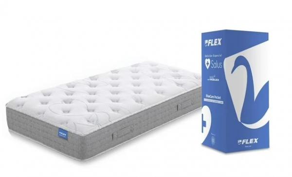 COLCHÓN NUEVO, FLEX BLUECARE POCKET 105X200