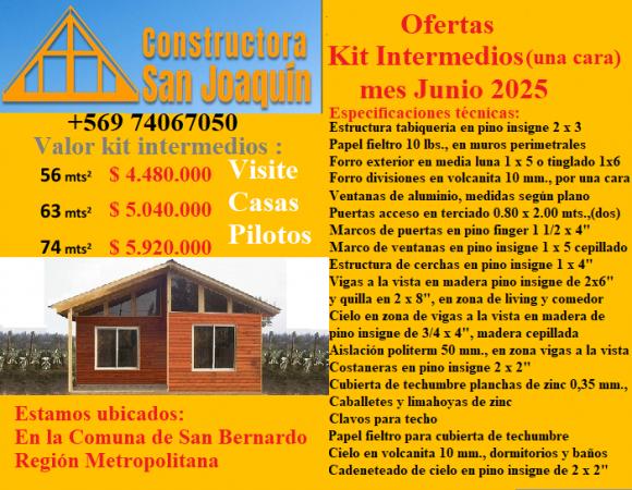 PREFABRICADA KIT INTERMEDIO HABITABLE